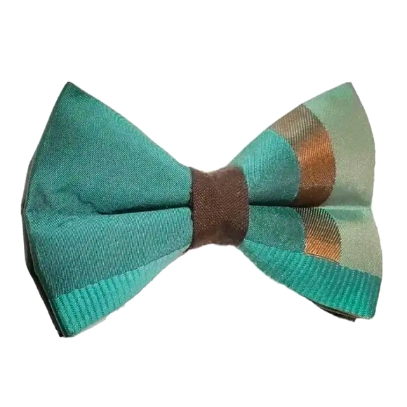 Father's Day Exclusive TROUPE Treasure Chest Bowtie. Pre-tied Handmade 4.5"x3" - Picture 3 of 5